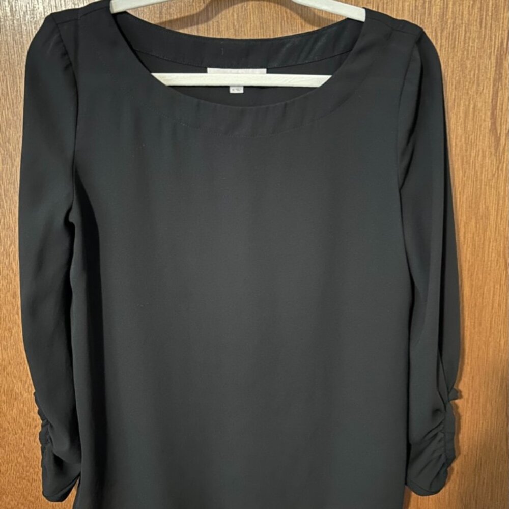 Loft women's black blouse, size M